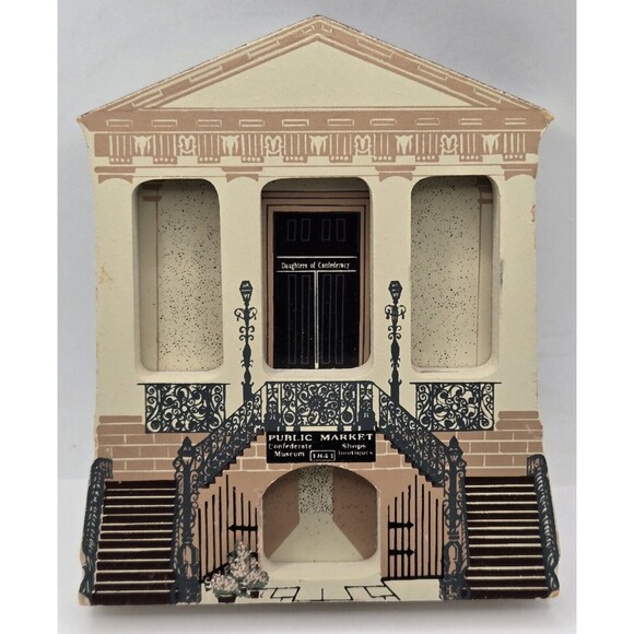 VTG 1990' & 92' Shelia’s Collectibles Rainbow Row Charleston SC 4 Pieces Signed - Picture 3 of 12